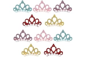 10 szt. spinka do włosów dla zwierząt domowych w kształcie korony 5 kolorów klips do włosów dla zwierząt domowych akcesoria do pielęgnacji włosów dla małych średnich psów