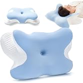 Boyun Desteği i&ccedil;in Ultra Fıtık Ağrı Giderici Soğutma Yastığı, Ayarlanabilir Servikal Yastık Rahat Uyku, icin Ergonomik Konfor