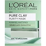 L'Oreal Paris Pure Clay Purity Mattifying Eucalyptus Face Mask 50 ml