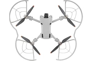 ZJRXM Protección de hélices para DJI Mini 4 Pro, accesorios de seguridad de vuelo, protección anticolisiones para DJI Mini 4 Pro, protector de hélice de 360°, cubierta protectora anticolisión para DJI