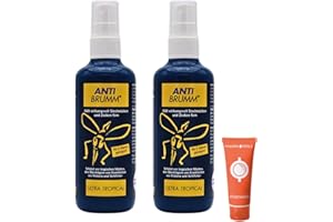 Anti Brumm Ultra Tropical 2x 150 ml I Schutz vor tropischen Mücken I Insektenrepellent I Mückenspray I Abwehr von Mücken und Zecken I Urlaub, Fernreisen I Deet I Spar-Set plus Pharma Perle give-away