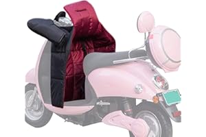 SJH Scooter Leg Cover Leg Lap Apron Cover Motorcycle With Handlebar Muffs Thermal Waterproof Windproof Warm Scooter Leg Protector Universal For Scooter Electric Cars Motorcycle In Autumn Winter