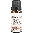 Sandalwood & Vanilla Fragrance Oil - 10ml | for Gifts, Diffusers, Candle Making, Soap Making | Great for use in Bath Bombs, Perfume Oil, Perfume Scents | Vegan & UK Made