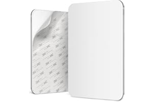 Mavoro 17.5 x 22.5 cm specchio da barba per doccia | Adesivo 3M | Acrilico infrangibile | Meno appannamento | Sottile senza cornice | Peel & Stick | Sicuro senza vetro (1 pack)