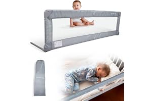 Mobiclinic®, Sängbarriär för barn, Dreamy, Resesängsräcke, Fallskydd, Portabelt, Hopfällbart, Säkert fäste, Enkel att installera, Från 18 månader till 5 år, 150 cm