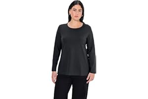 Ulla Popken Damen Langarm-Shirt Langarmshirt