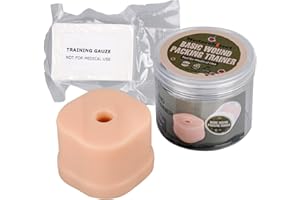 Medarchitect Wound Packing Task Trainer, Bleed Control Tourniquet Trainer, Basic Packing Trainer for Medical Education