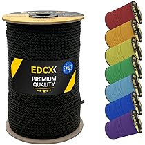 Paracord Poliestere 4mm EdcX - Resistente, 7 Fili, Per Sopravvivenza E Campeggio - Foto 3