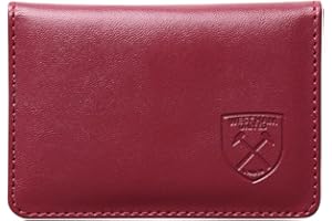 WHUFC West ham United claret leather season/oyster/credit card holder wallet