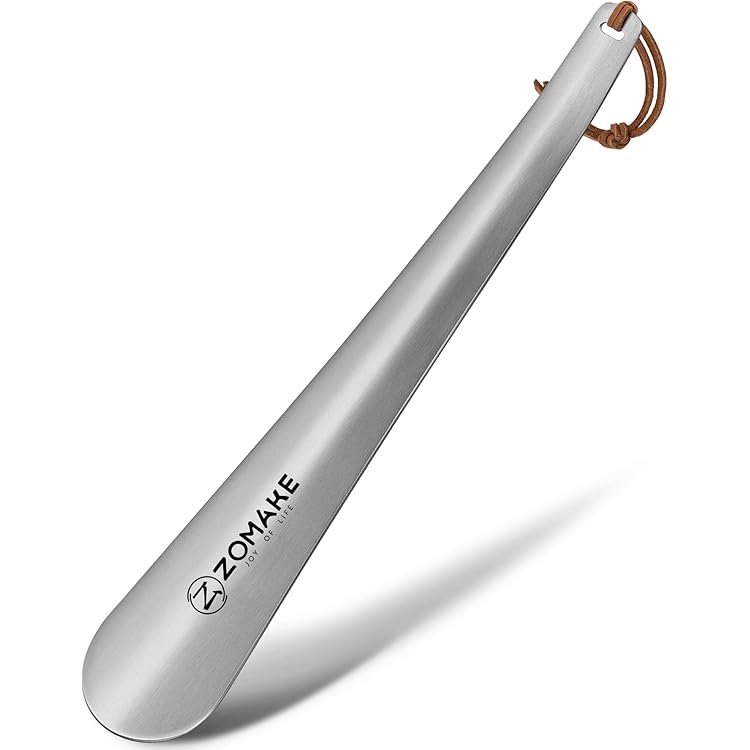 ZOMAKE Chausse Pied Long Metal 42cm - Grand Chausse-pied En