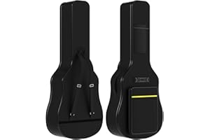 ZENO Guitar Case 41" | Universal Guitar Bag | Water Resistant Guitar Case | Thick Padded Guitar Bag for Ultimate Protection | Carry Bag for Guitar | Great for All Guitars (Black)