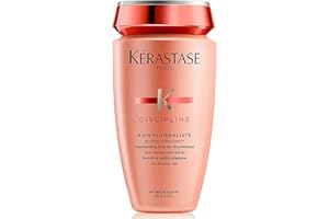 KERASTASE Kérastase | Discipline, Champú Disciplinante, Control y Movimiento, Para Pelo Encrespado e Indisciplinado, Bain Fluidéaliste, 250 ml