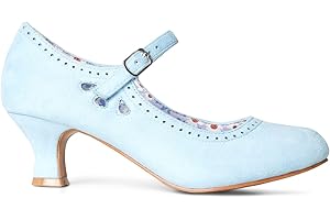 Joe Browns Women's Cut Out Detail Buckled Mary Jane Heels Pump