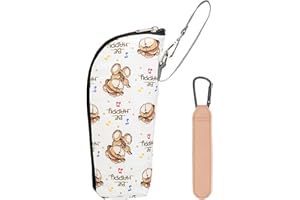 EUYKQNOI Borsa Termica Biberon Portabottiglie Termico, Mantiene la Temperatura 8 Ore, Leggero e Compatto, Ideale per Uscite con il Neonato, Facile da Pulire