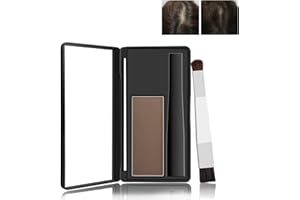 Boobeen Multiusos Hairline Shadow Powder Set, Root Touch Up Powder, Paleta de corrector temporal con pincel de maquillaje, Instantly Cover Up Hair Color