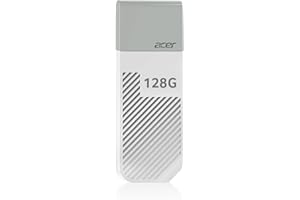 Acer UP300 Clé USB 3.2 Gen 1 - Vitesse de Lecture jusqu'à 120 Mo/s - 256 Go Blanc