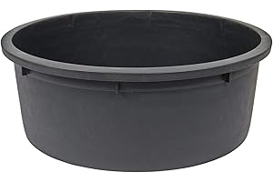 CLGarden Springbrunnenbecken 150 Liter PE Brunnenbecken 87cm Wasserbecken Becken für Springbrunnen Quellstein