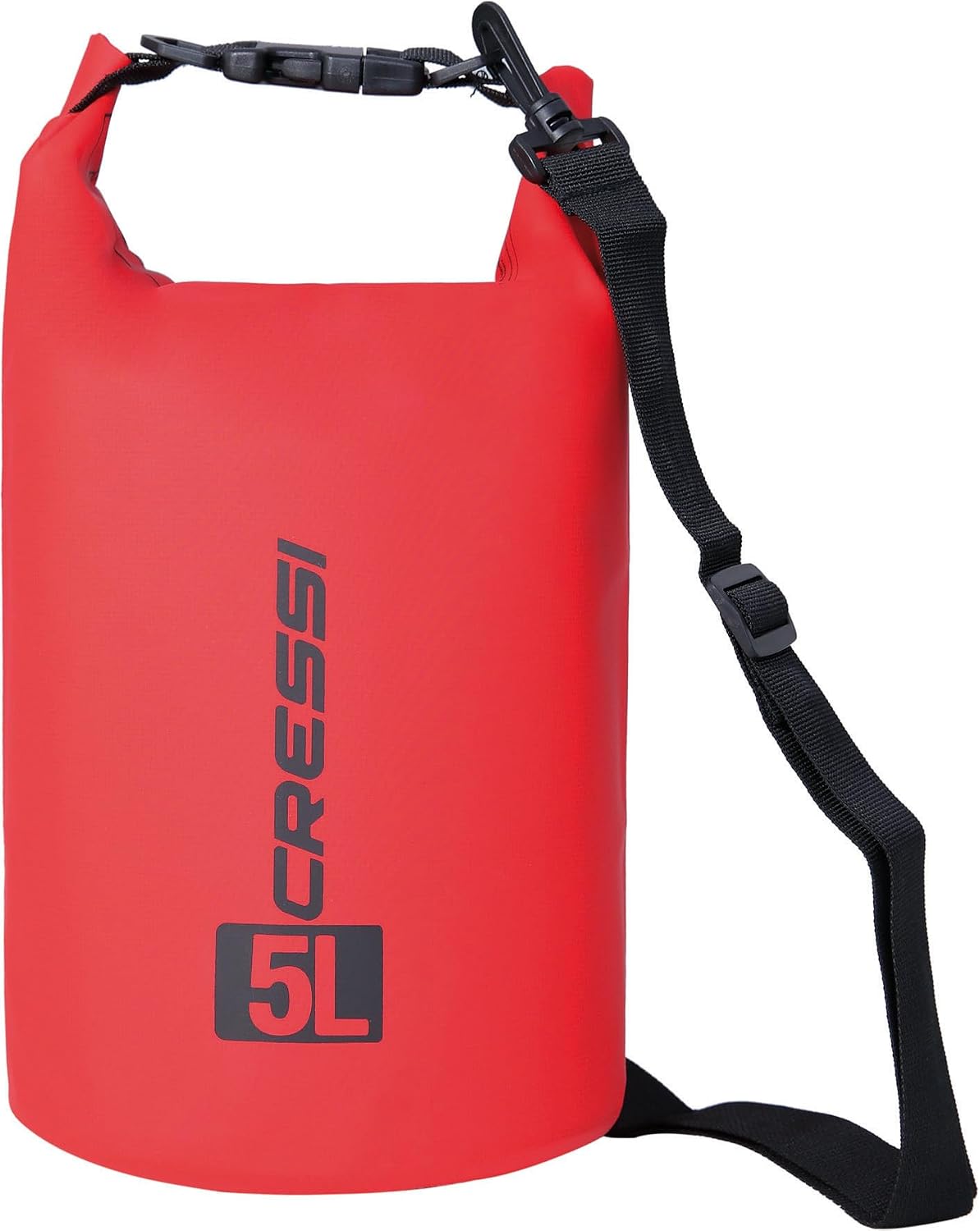 CRESSI Dry Bag Zaino Impermeabile in Resistente PVC con Chiusura Roll-Top, Tracolla e Zip, Ideale per Spiaggia, Immersioni, Snorkeling, Viaggi e Sport Acquatici