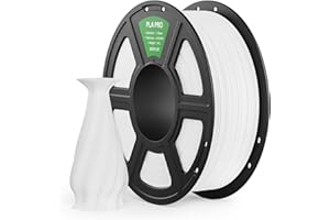 DEEPLEE PLA PRO Filamento 1,75 mm, Filamento Stampati in 3D Maggiore Tenacia, Precisione Dimensionale +/- 0,02 mm, Facile da Stampare, per la Maggior parte delle Stampanti 3D FDM 1KG Bianco