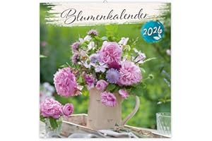 TRÖTSCH - Broschürenkalender Blumenkalender 2026: Wandplaner