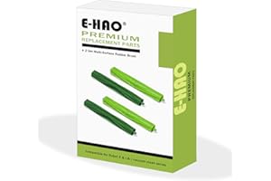 E-HAO 2 Brosse de Rouleaux en Caoutchouc à Vide réglé Remplacement de la iRobot Roomba i & j & e, Combo i & j, Pièces d'accessoires pour i1+/i2+/i3+/i4+/i5+/i6+/i7+/i8+/j5+/j6+/j7+/j8+/j9+/e5/e6