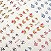 Produktbild Bluelover 3D Blumen Cartoons Muster Nail Art Dekoration