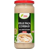 ZEL Kelle Pa&ccedil;a &Ccedil;orbası 480 ml &ndash; İlikli Kemik Suyundan, Proteinli Geleneksel &Ccedil;orba