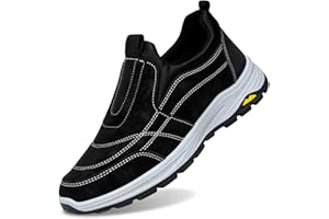 DASONGFF Basket Homme Chaussures Slip on Sneakers Chaussure sans Lacets de Course Baskets Fitness Running Basquettes Homme Chaussures de Respirante Tennis Travail Marche Confortables et Légères