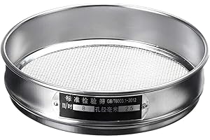 JUFUM Tamis de jardin en robuste pour semences de compost - 8 (2,5 mm)