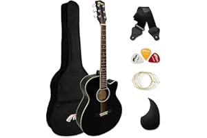 Tiger ACG3-BK Gitara Akustyczna, Czarny