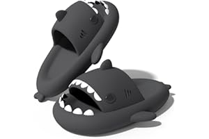 KINENGXI Pantuflas de Tiburón para Niñas Niños Zapatillas de Estar por casa de Baño Zapatos de Ducha Playa y Piscina Shark Slides Slippers Verano