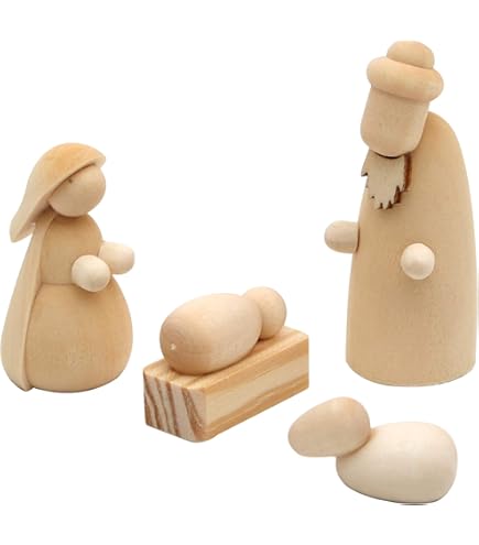 Figurine De Crèche Avec Enfant Sur L'épaule - Santon Décoratif Environ 10 Cm, Pour Noël Et Décoration Traditionnelle
