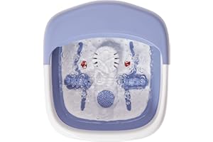 LANAFORM Heat & Fold Spa - Bain De Pieds - Bain De Pieds Pliable - Spa Pieds Massage - Bain À Remous Pieds - Massage Pieds - Bain Pieds Chauffant