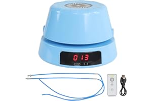 Luqeeg Smart Jump Rope Machine - Automatic Count Intelligent Electric Skipping Machine Exercise Rope Skipping Workout for Family, Office, Gym, Party(Sky Blue)