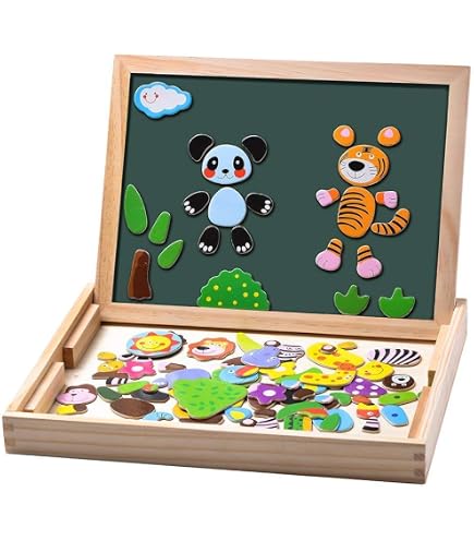Magnetisches Dino-Puzzle Für Kinder Ab 2–4 Jahre – 25–30–42 Teile, Faltbar & Reisefreundlich