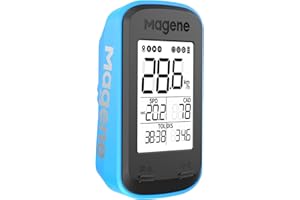 Magene C206Pro komputer rowerowy, wodoszczelny, niebieski, komputer rowerowy GPS, bezprzewodowy monitor rowerowy 1,9 cala
