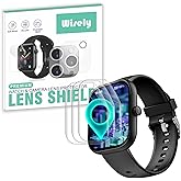 Wisely |3pcs| Screen Guard Protector For Boat Wave Sigma 3 Smartwatch |2.01"| Bubble Free, Easy installation kit, Clear HD, F