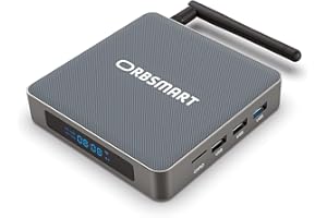 ‎ORBSMART Android 12 TV Box Orbsmart TR43 4K HDR Smart (Quadcore-CPU, 8GB DDR4 RAM, HDMI 2.0, WLAN+Bluetooth)