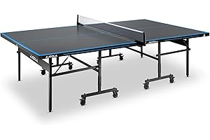 JOOLA Table de ping-Pong Professionnelle en Aluminium 6 mm - Surface Composite résistante aux intempéries - Montage Rapide