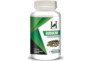 H&C HERBAL INGREDIENTS EXPERT H&C Guduchi/Giloy Capsules (Tinospora Cordifolia) - 900mg per Serving, 120 Counts | for Immunity Wellness & Supports Overall Health and Well-Being