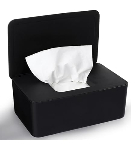 SOLUSTRE Boîte à Lingettes Portable Avec Ceinture En Silicone