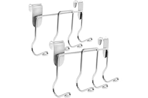 com-four® 2X Portaposate Grill con 4 Ganci, Accessori per griglia appesi Direttamente sulla griglia per Grill a Gas, griglia a Carbone e Grill per bollitore (02 Pezzi - portaposate)