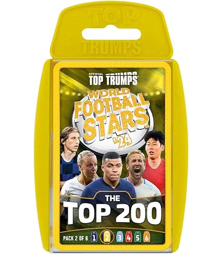 Winning Moves - Top Trumps World Football Stars : Amazon.co.uk