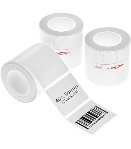 Phomemo, Etiketten voor M110, M200, M220, M120 M221 labelprinters, 50 x