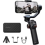 hohem iSteady M6 Stabilizzatore Gimbal per Smartphone, Gimbal per telefono cellulare a 3 assi, Display OLED, incorporato 400g