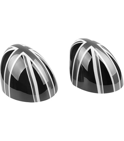 Copri Specchietti Ad Alette A Scacchi 2 X Adatti Per MINI Cooper R55