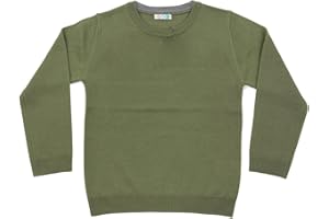 Brunella Gori Maglione Girocollo - Bambino, Autunno/Inverno - 100% Lana Merino Bio - 100% Made in Italy