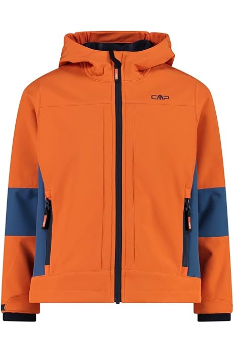 Giacca Softshell CMP Per Bambini - Impermeabile E Traspirante Con Cappuccio | Ideale Per Outdoor