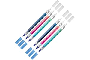 Faber-Castell 205079 - Zestaw gumek do tuszu, gumka i końcówka korygująca F, 6 gumek do tuszu