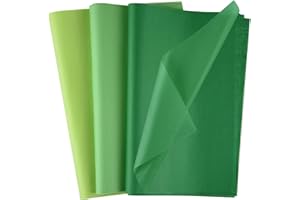 Morcheiong Lot de 60 feuilles de papier de soie multicolore pour loisirs créatifs, anniversaire, Noël, mariage, vacances, artisanat, décoration, fête, festival (50 x 37 cm)